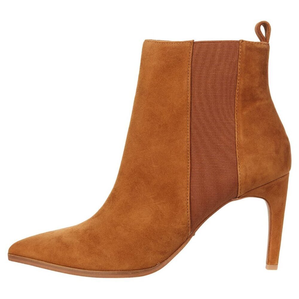42 GOLD Kensington Chelsea Bootie Tan Suede 7.5 SAVE $73.00 BRAND NEW